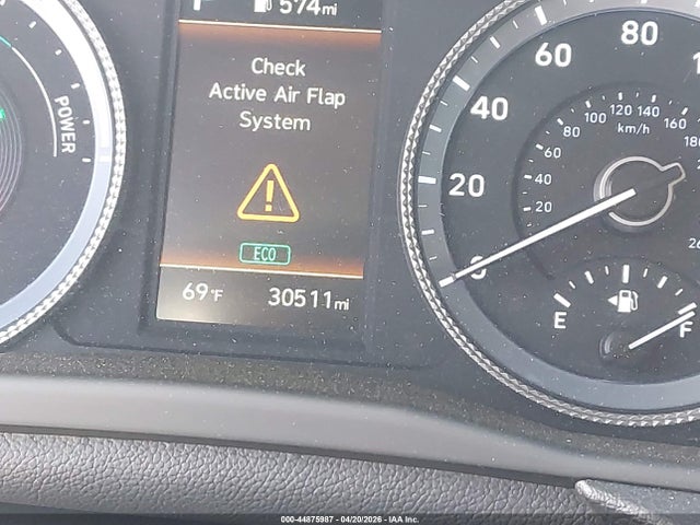 HYUNDAI SONATA HYBRID BLUE - 7