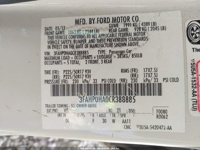 FORD FUSION SE - 9