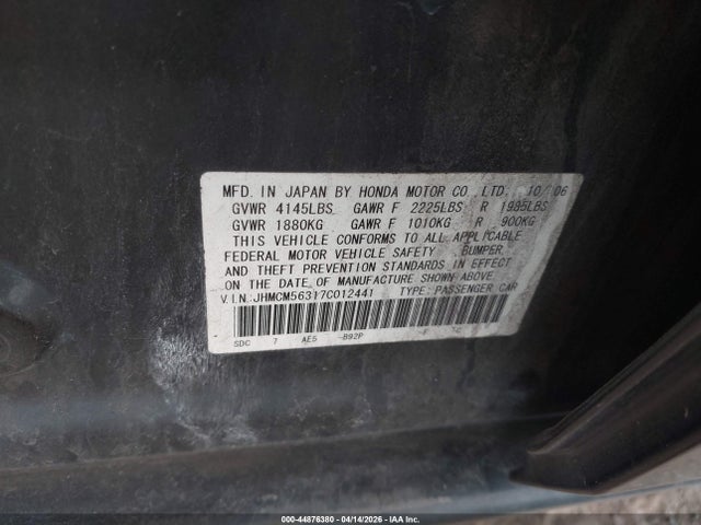 HONDA ACCORD 2.4 SE - 9