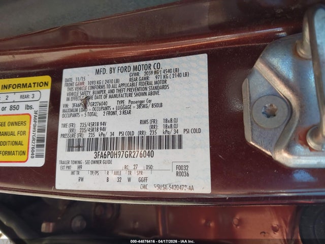 FORD FUSION SE - 9