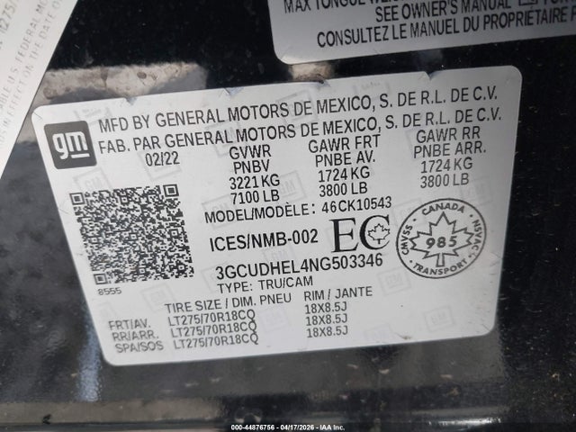 CHEVROLET SILVERADO 1500 - 9