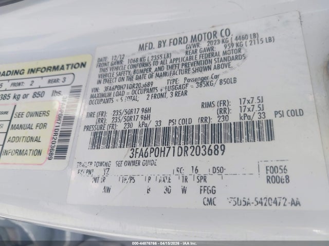 FORD FUSION SE - 9
