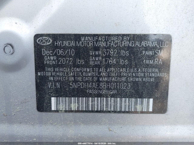 HYUNDAI ELANTRA GLS - 9