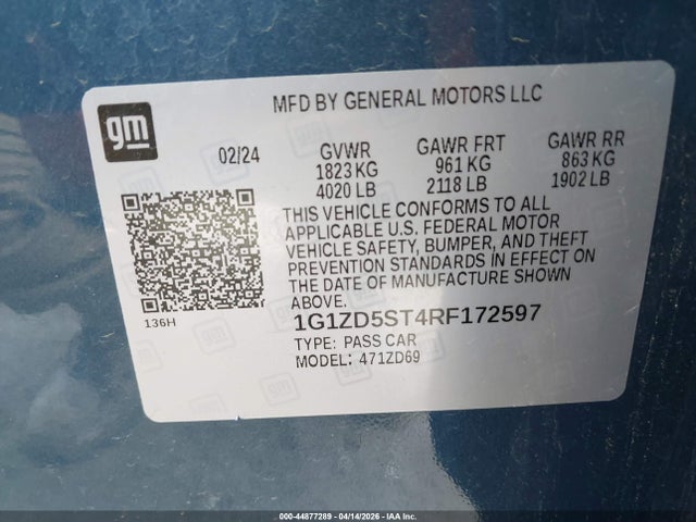 CHEVROLET MALIBU FWD 1LT - 9