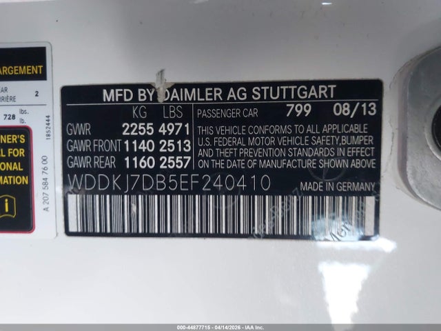 MERCEDES-BENZ E-CLASS - 9