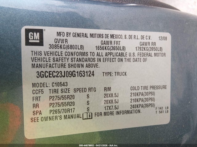 CHEVROLET SILVERADO 1500 LT - 9