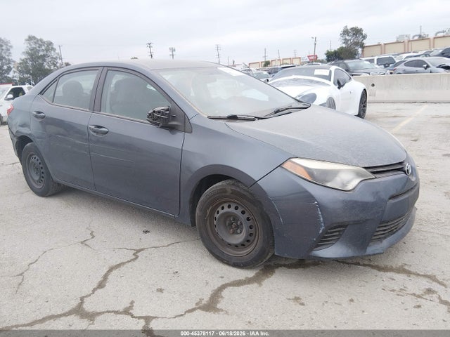 2016 TOYOTA COROLLA L