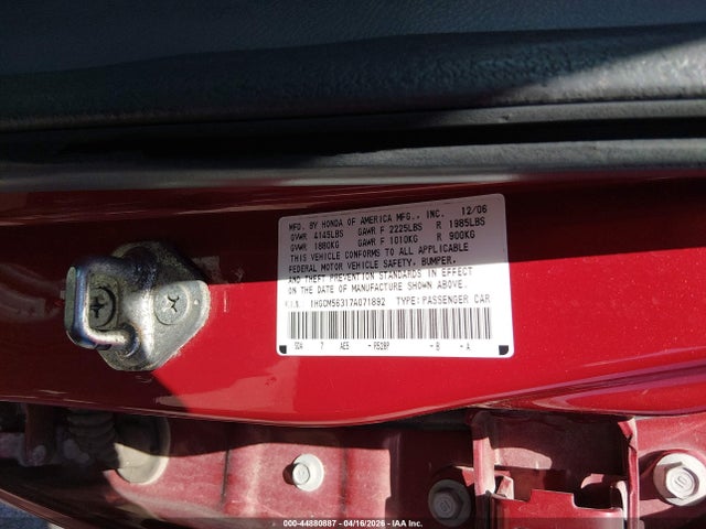 HONDA ACCORD 2.4 SE - 9