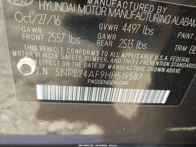 HYUNDAI SONATA SE - 9