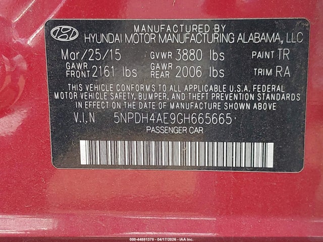 HYUNDAI ELANTRA SE - 9