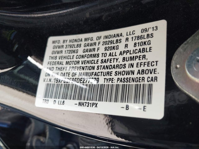 HONDA CIVIC EX - 9