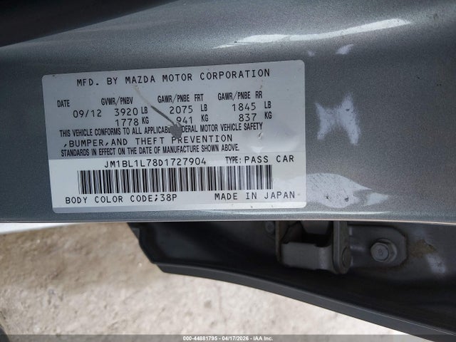 2013 Mazda MAZDA3 I TOURING 照片 9