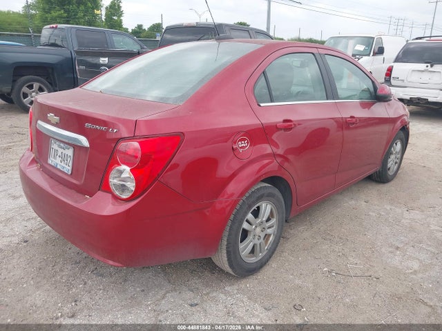 CHEVROLET SONIC LT AUTO - 4