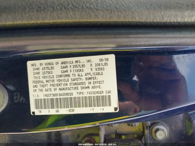 HONDA ACCORD - 9