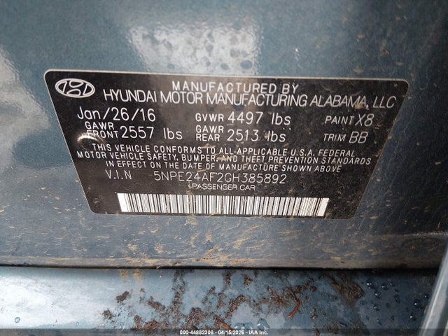 HYUNDAI SONATA SE - 9