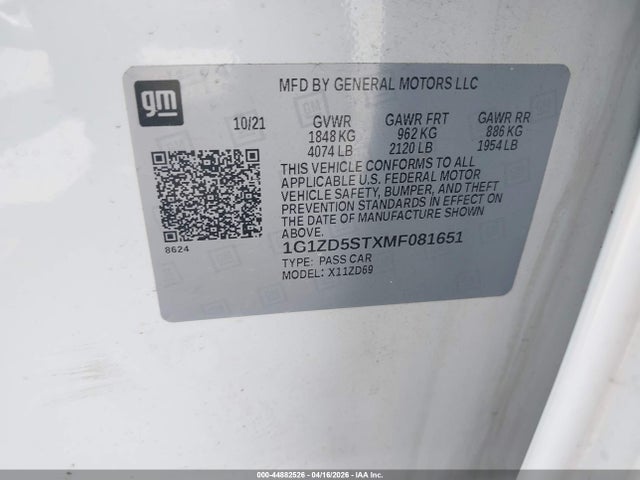 CHEVROLET MALIBU FWD LT - 9