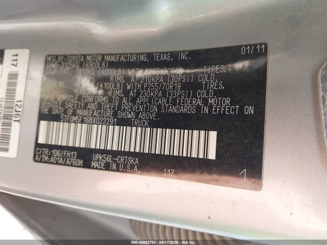 TOYOTA TUNDRA - 9