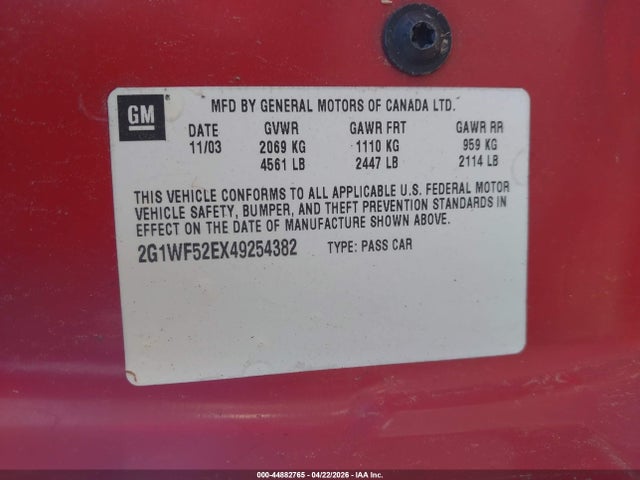 CHEVROLET IMPALA - 9