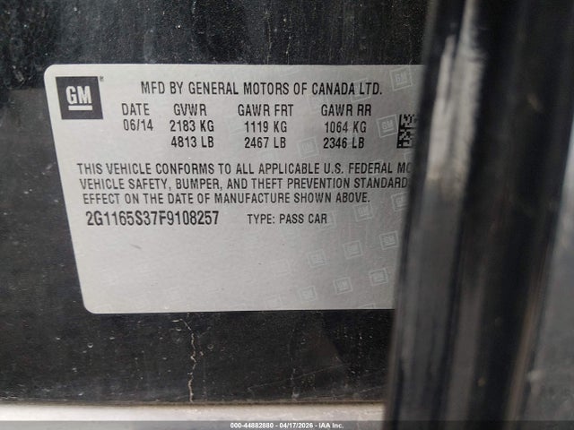 CHEVROLET IMPALA 2LZ - 9