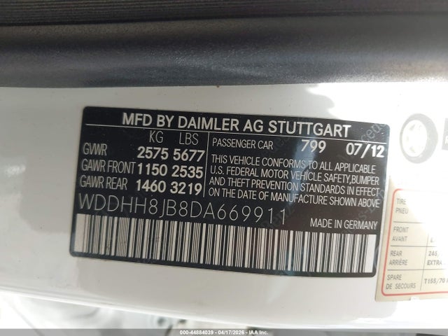 MERCEDES-BENZ E-CLASS - 9