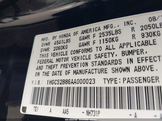 HONDA ACCORD 3.5 EX-L - 9