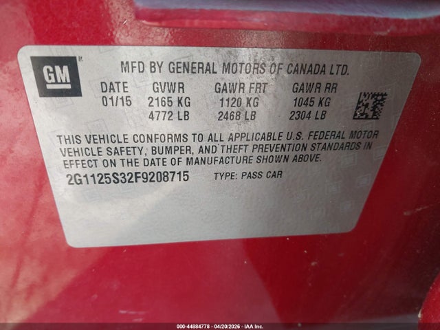 CHEVROLET IMPALA 2LT - 9