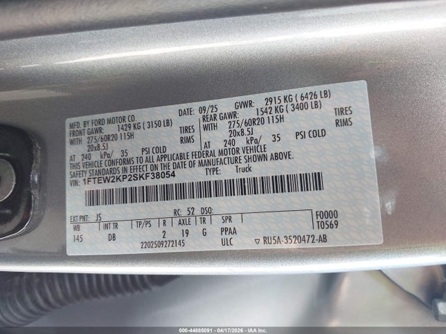 2025 FORD F-150 STX 照片 9