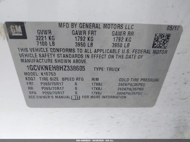 CHEVROLET SILVERADO 1500 WT - 9