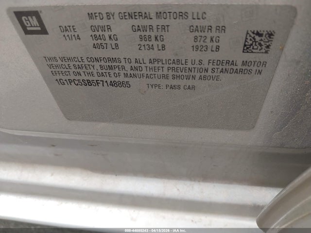 CHEVROLET CRUZE 1LT AUTO - 9