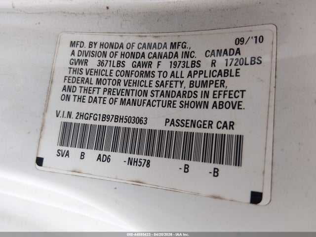 HONDA CIVIC EX-L - 9