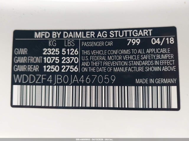 MERCEDES-BENZ E-CLASS - 9