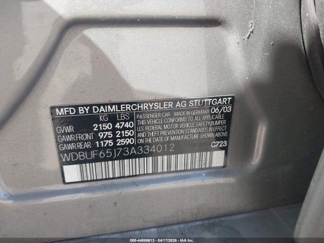 MERCEDES-BENZ E-CLASS - 9