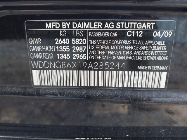 MERCEDES-BENZ S-CLASS - 9