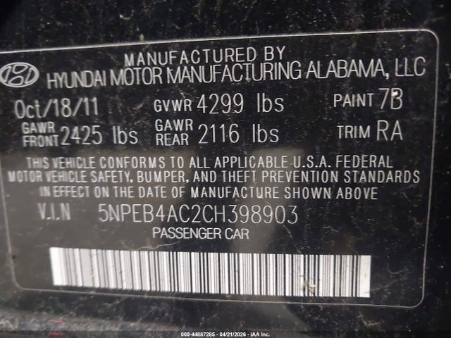 HYUNDAI SONATA GLS - 9