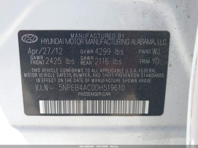 HYUNDAI SONATA GLS - 9