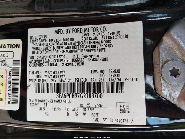 FORD FUSION SE - 9