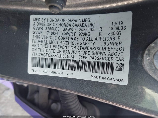 HONDA CIVIC SPORT - 9