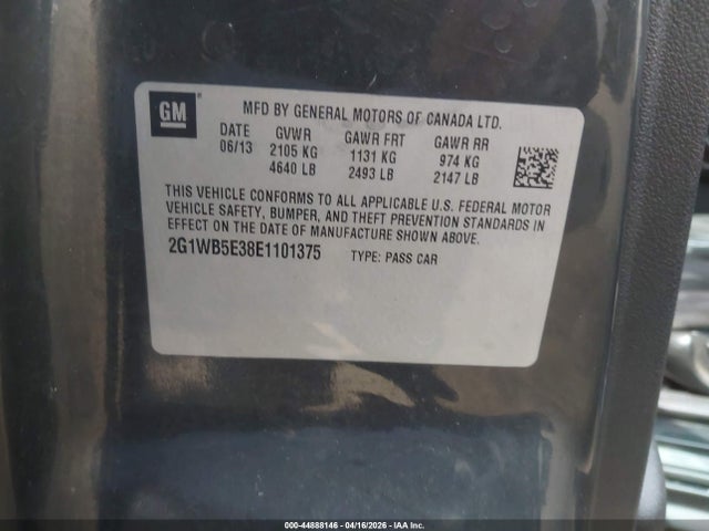 CHEVROLET IMPALA LIMITED LT - 9