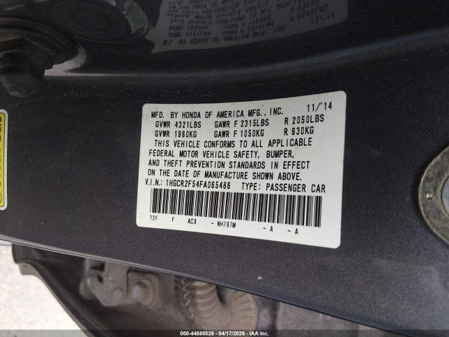 HONDA ACCORD SPORT - 9