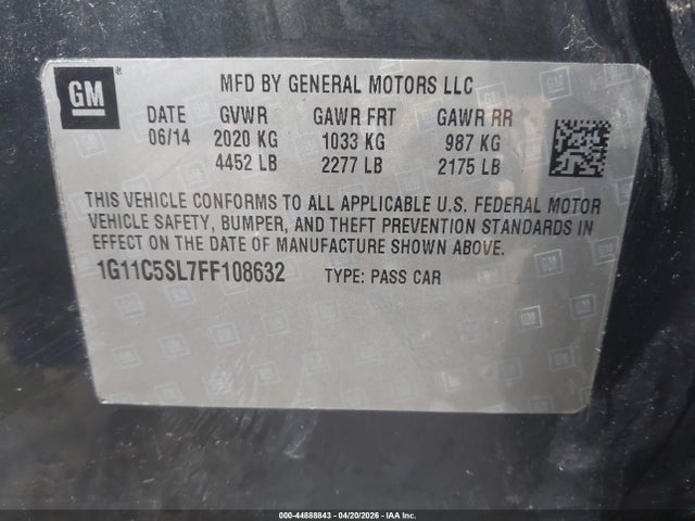 CHEVROLET MALIBU 1LT - 9