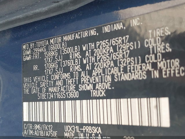 TOYOTA TUNDRA - 9