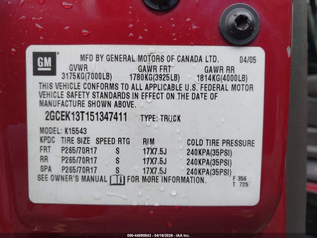 CHEVROLET SILVERADO 1500 Z71 - 9