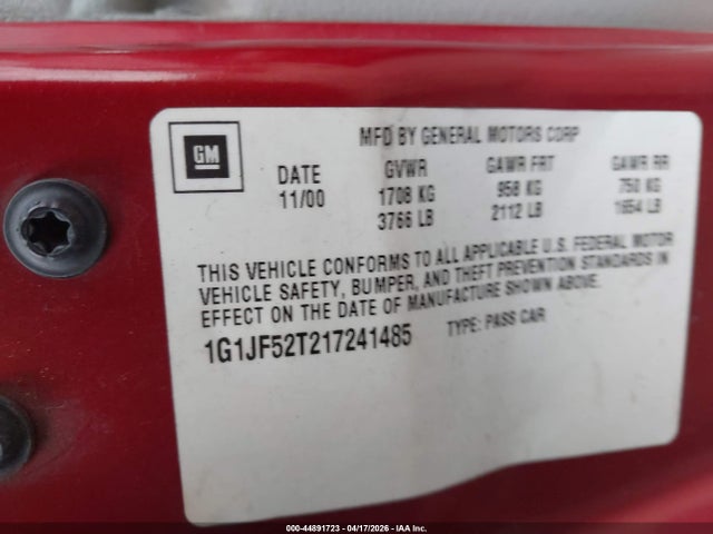 CHEVROLET CAVALIER LS - 9