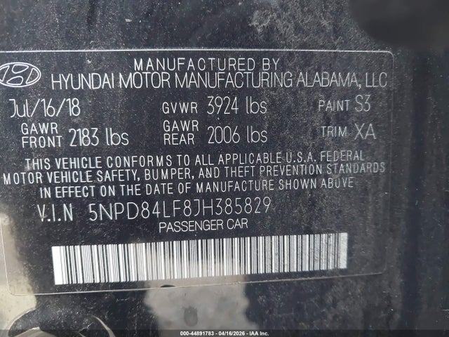 HYUNDAI ELANTRA SEL - 9