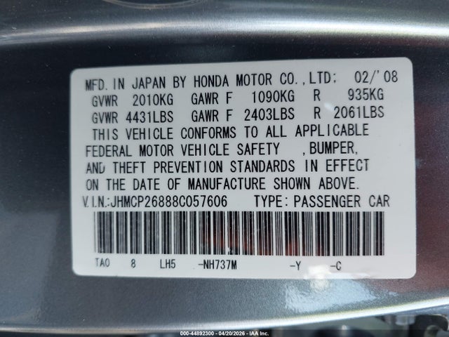 HONDA ACCORD - 9