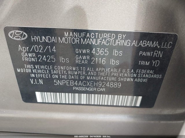 HYUNDAI SONATA GLS - 9