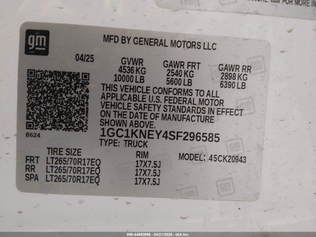 CHEVROLET SILVERADO - 9