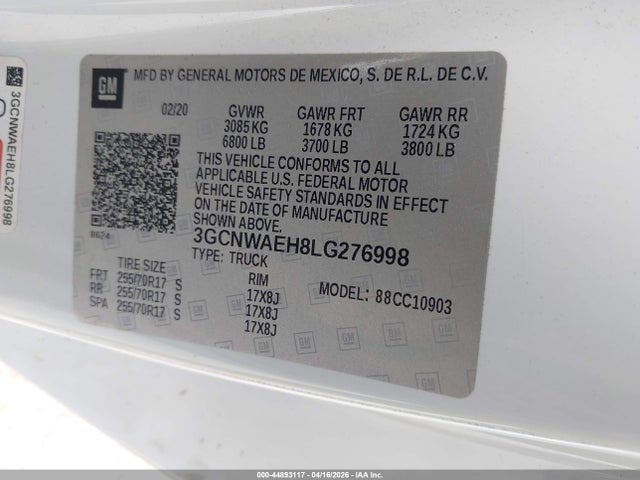 CHEVROLET SILVERADO 1500 2WD LONG BED WT - 9