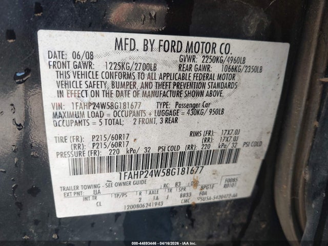 FORD TAURUS SEL - 9