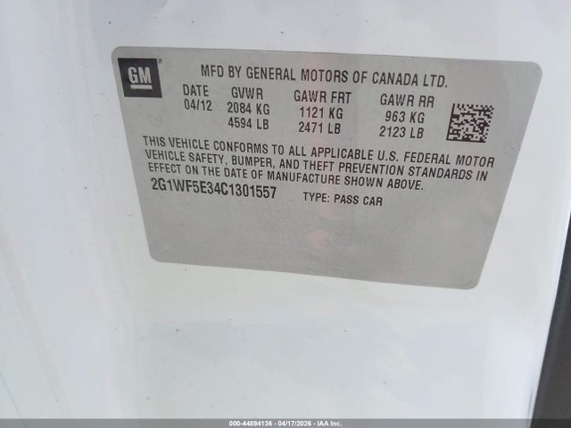 صورة 9 لـ 2012 Chevrolet IMPALA LS